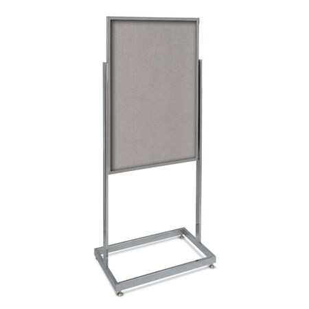 United Visual Products Sliding Door Indoor Enclosed Corkboard, 4 UV9025ACSH-BLACK-ULTMAR